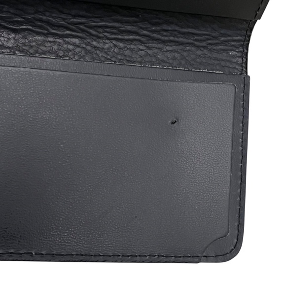 OBERON DESIGN Hand-Tooled Leather Checkbook Cover 6.5 x 3.5 Brown - Picture 6 of 7